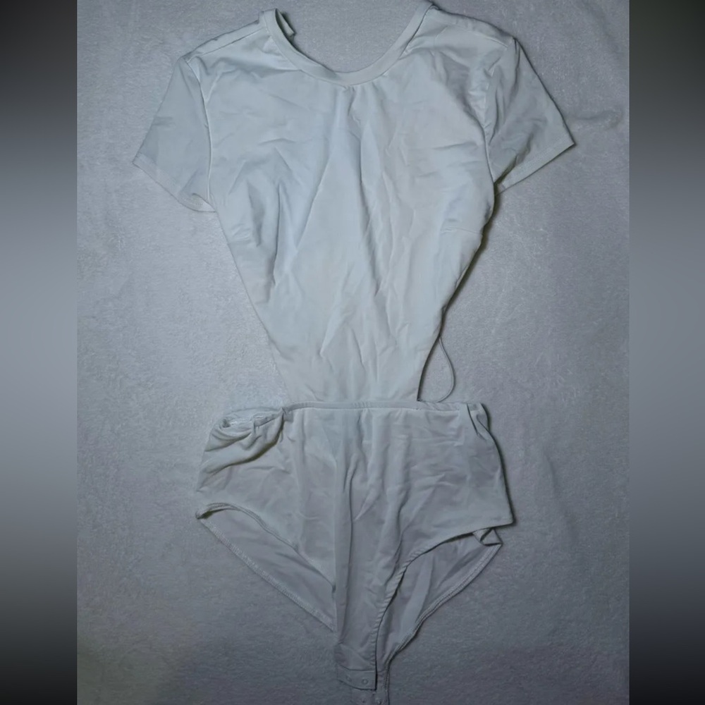 Women's White Bodysuit